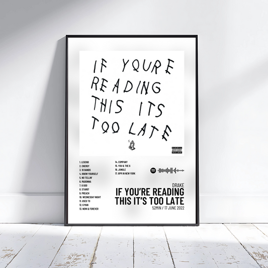 IF YOU'RE READING THIS IT'S TOO LATE