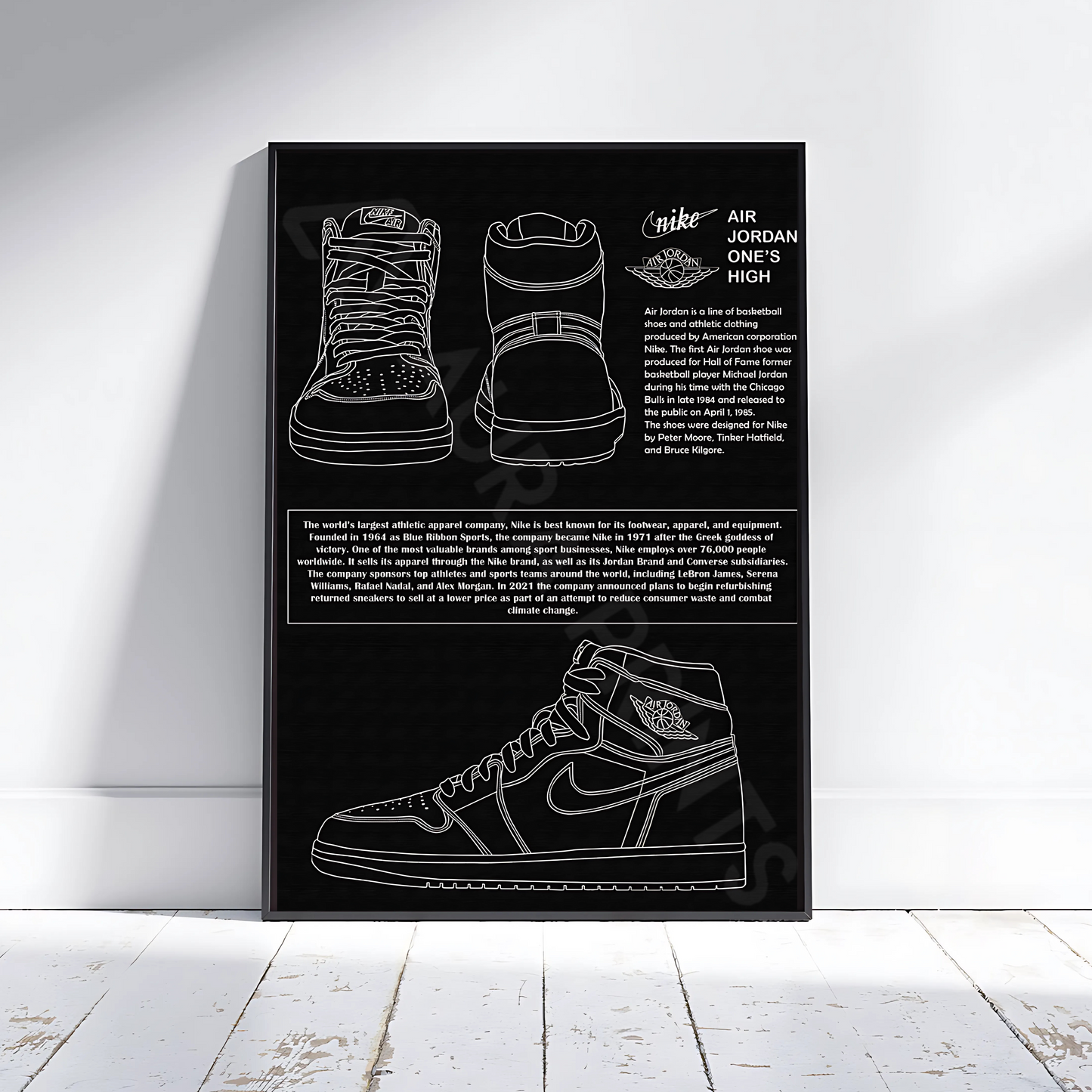 AIR JORDAN 1 MOCKUP