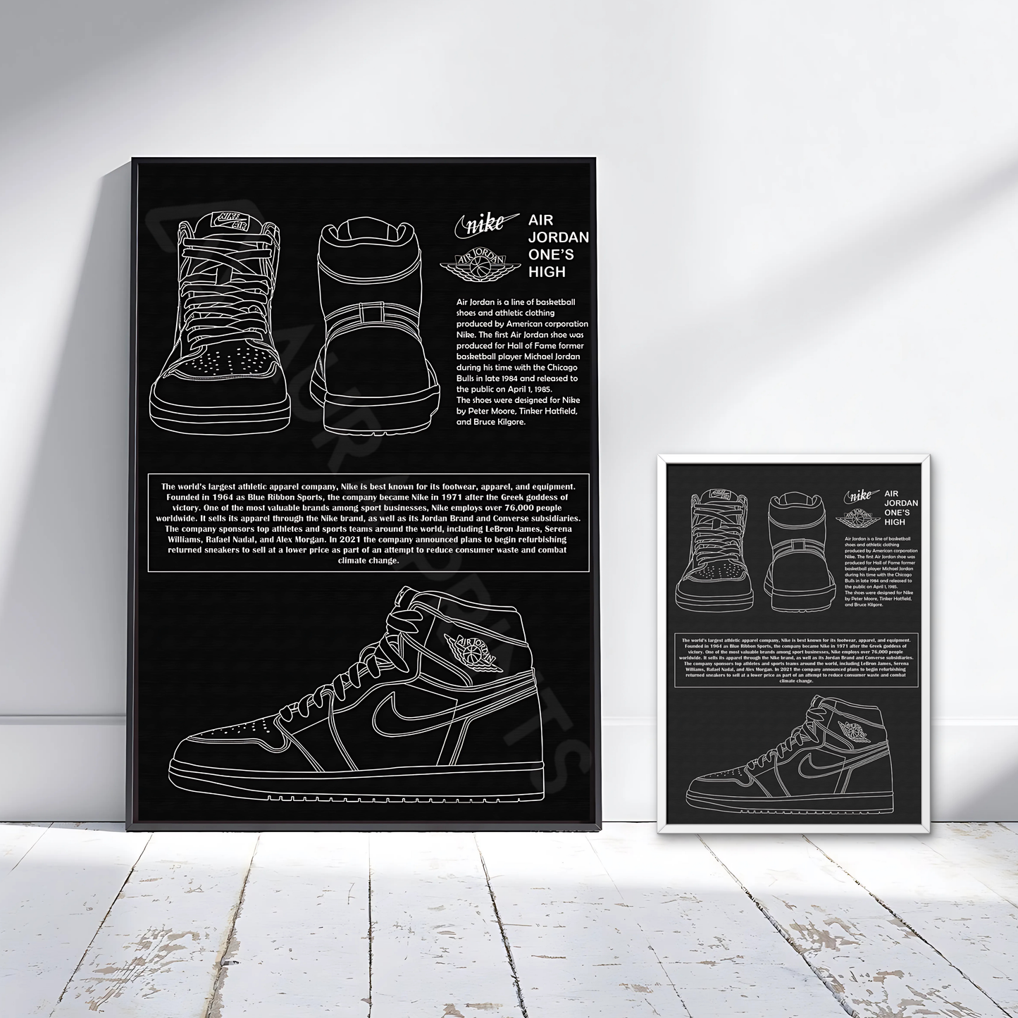 AIR JORDAN 1 MOCKUP