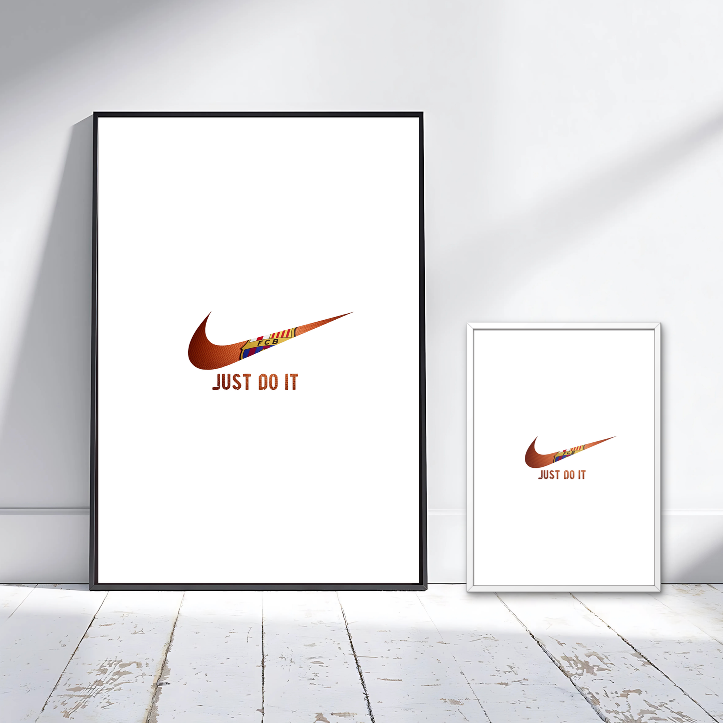 JUST DO IT BARÇA WHITE