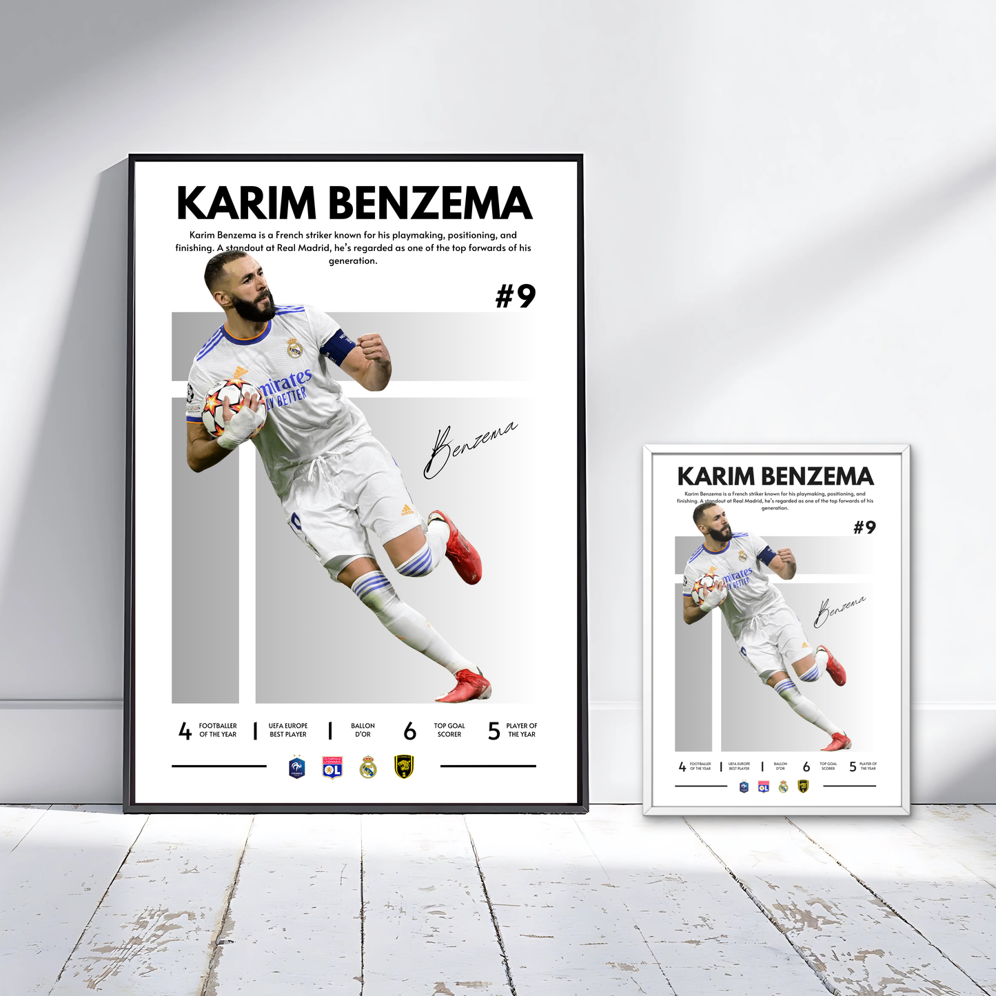 KARIM BENZEMA REAL MADRID GRAY