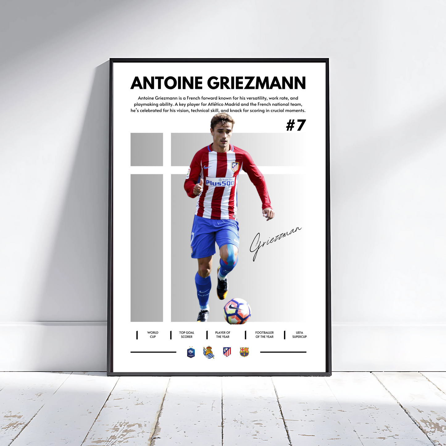 ANTOINE GRIEZMANN ATLETICO GRAY