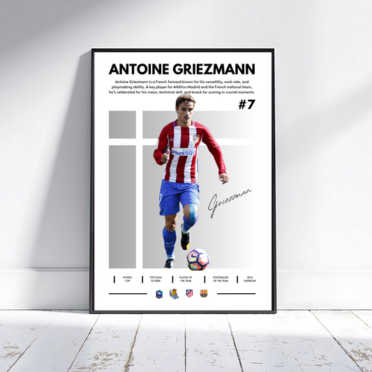 ANTOINE GRIEZMANN ATLETICO GRAY