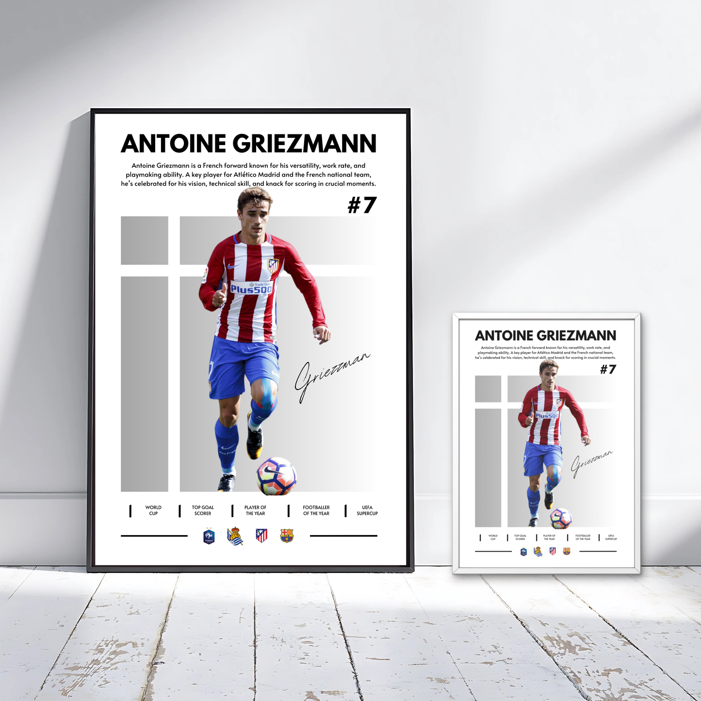 ANTOINE GRIEZMANN ATLETICO GRAY