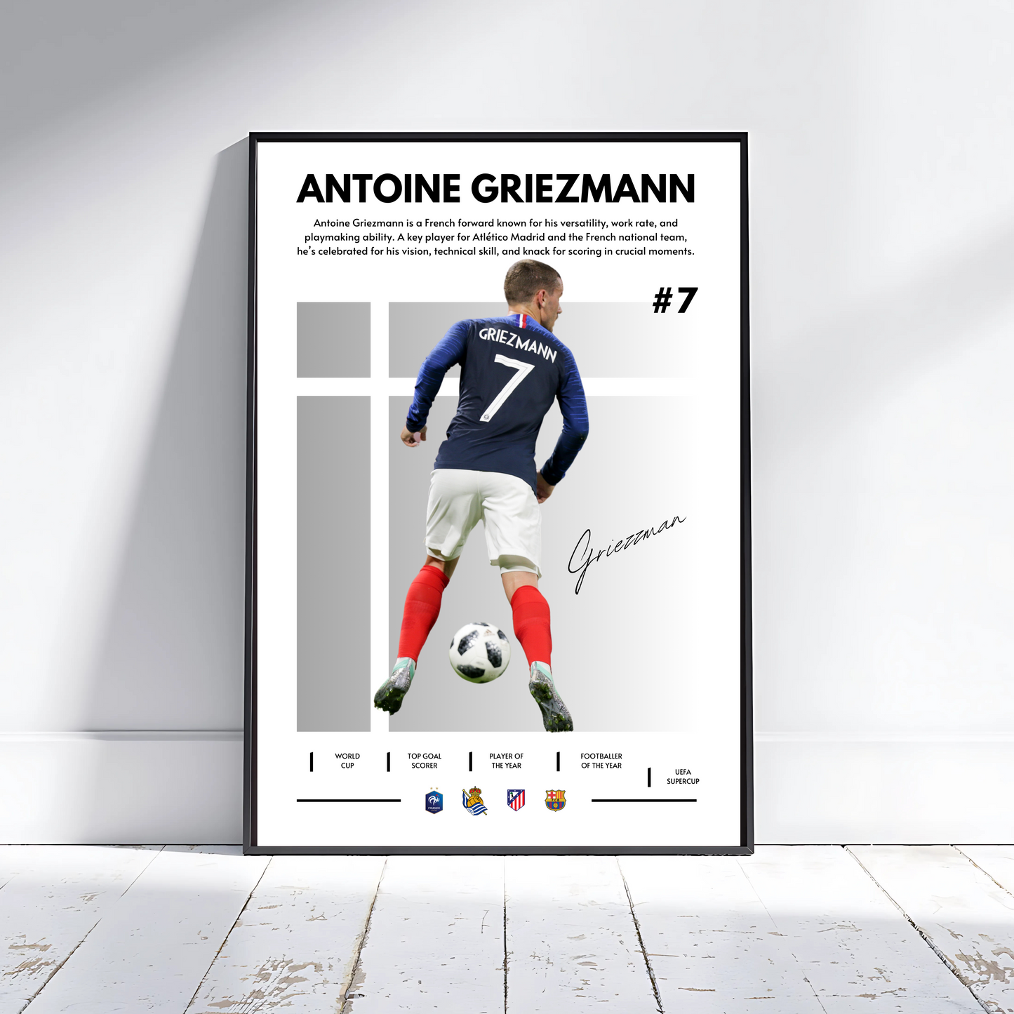 ANTOINE GRIEZMANN FRANCE GREY