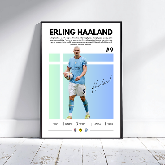 ERLING HAALAND MAN CITY COLOUR