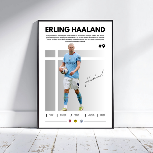 ERLING HAALAND MAN CITY GREY