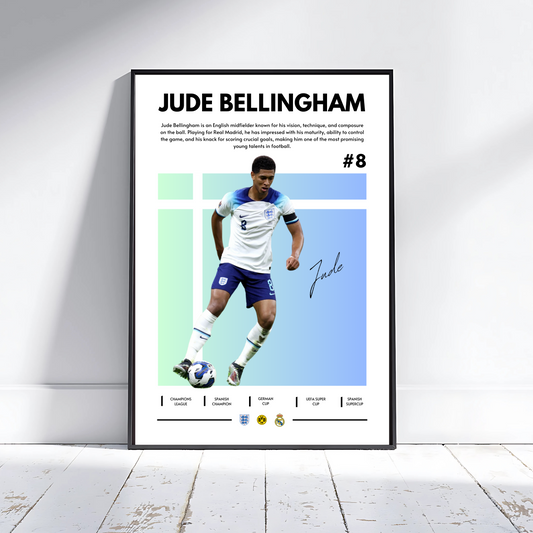 JUDE BELLINGHAM ENGLAND COLOUR