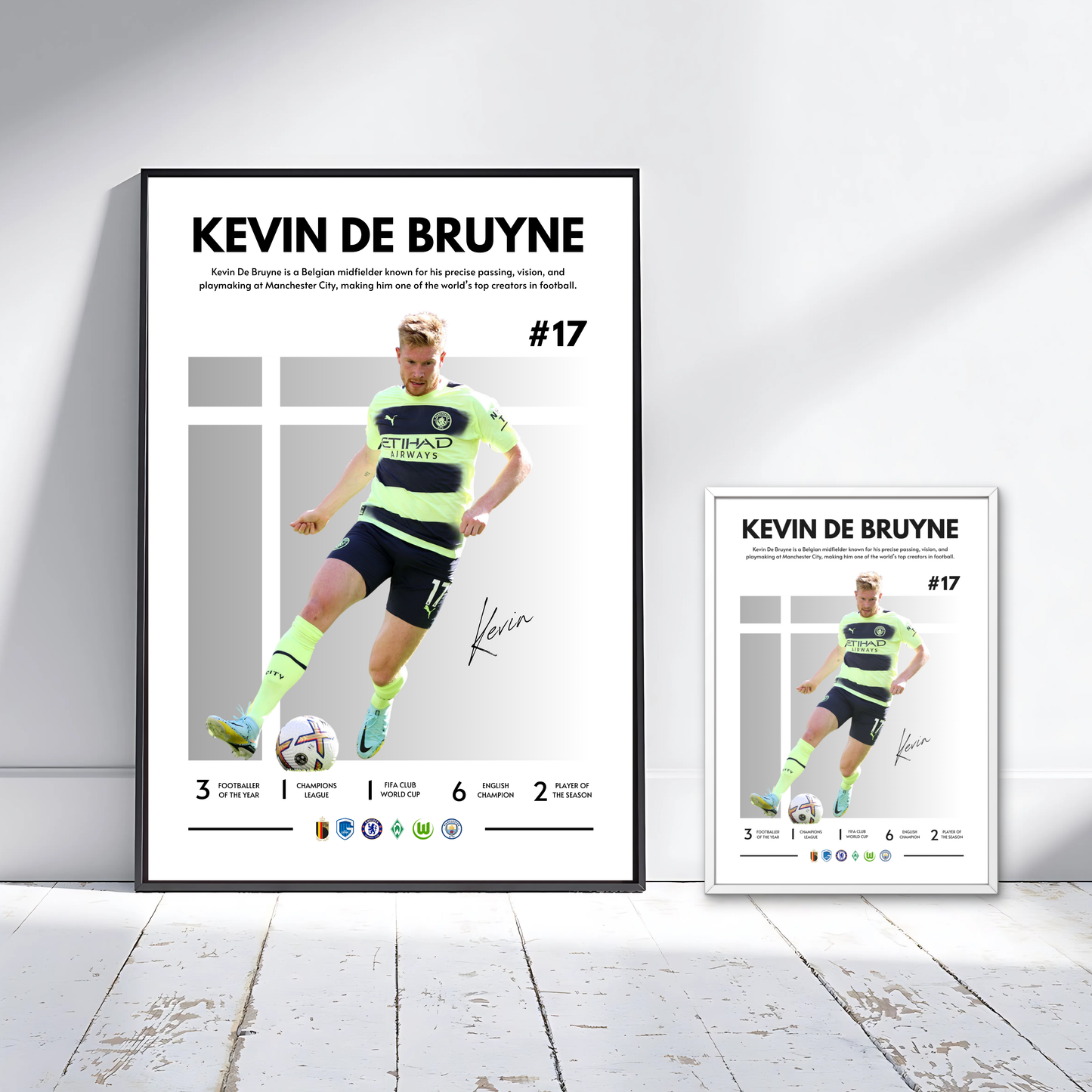 KEVIN DE BRUYNE MANCHESTER CITY GRAY