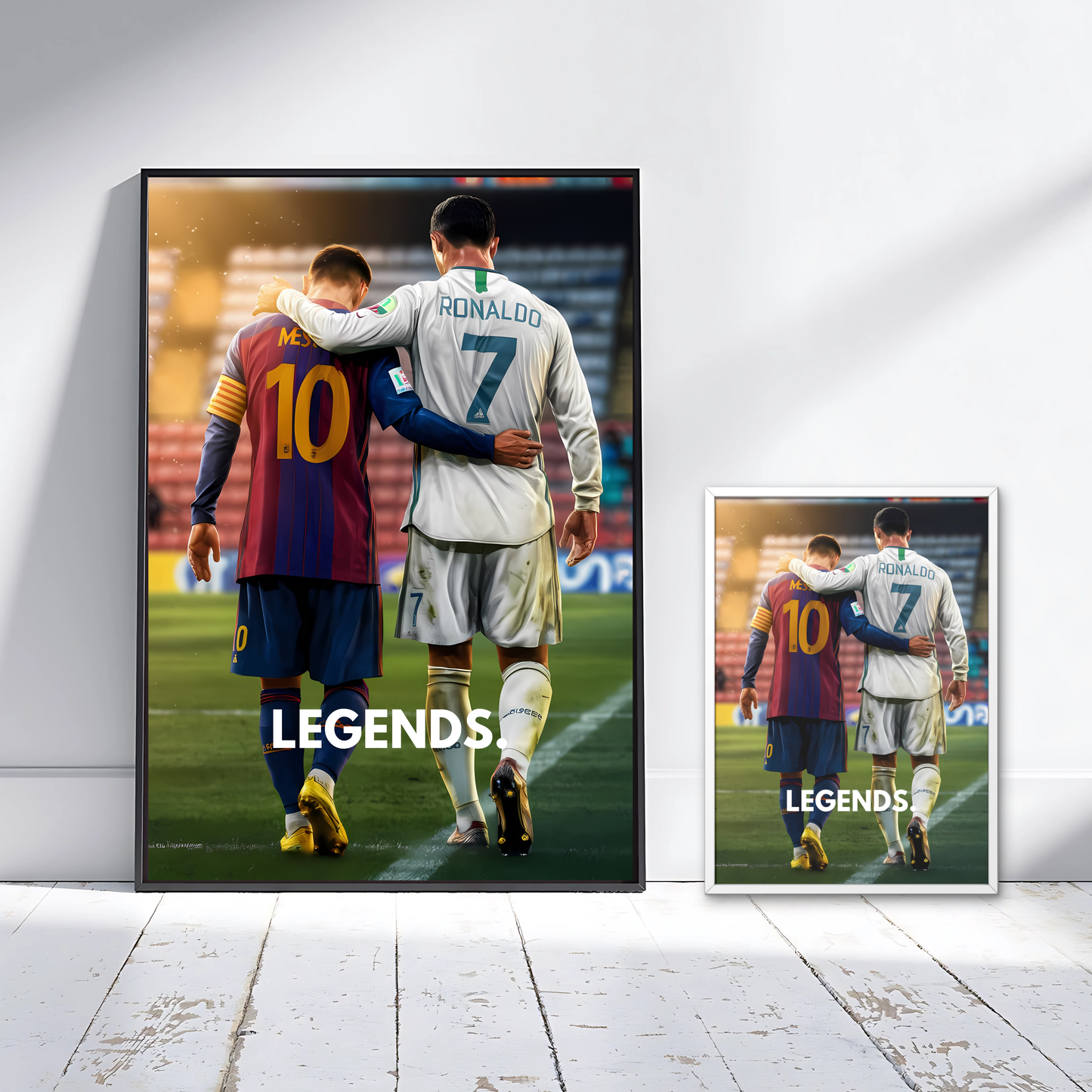 MESSI AND RONALDO LEGENDS