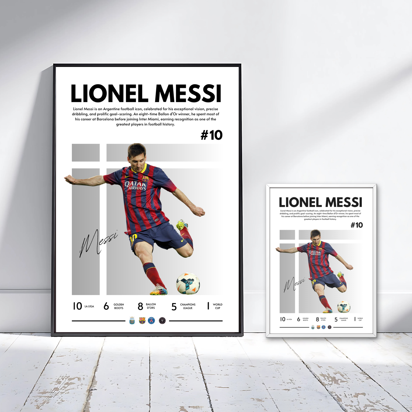 LIONEL MESSI BARCELONA GREY