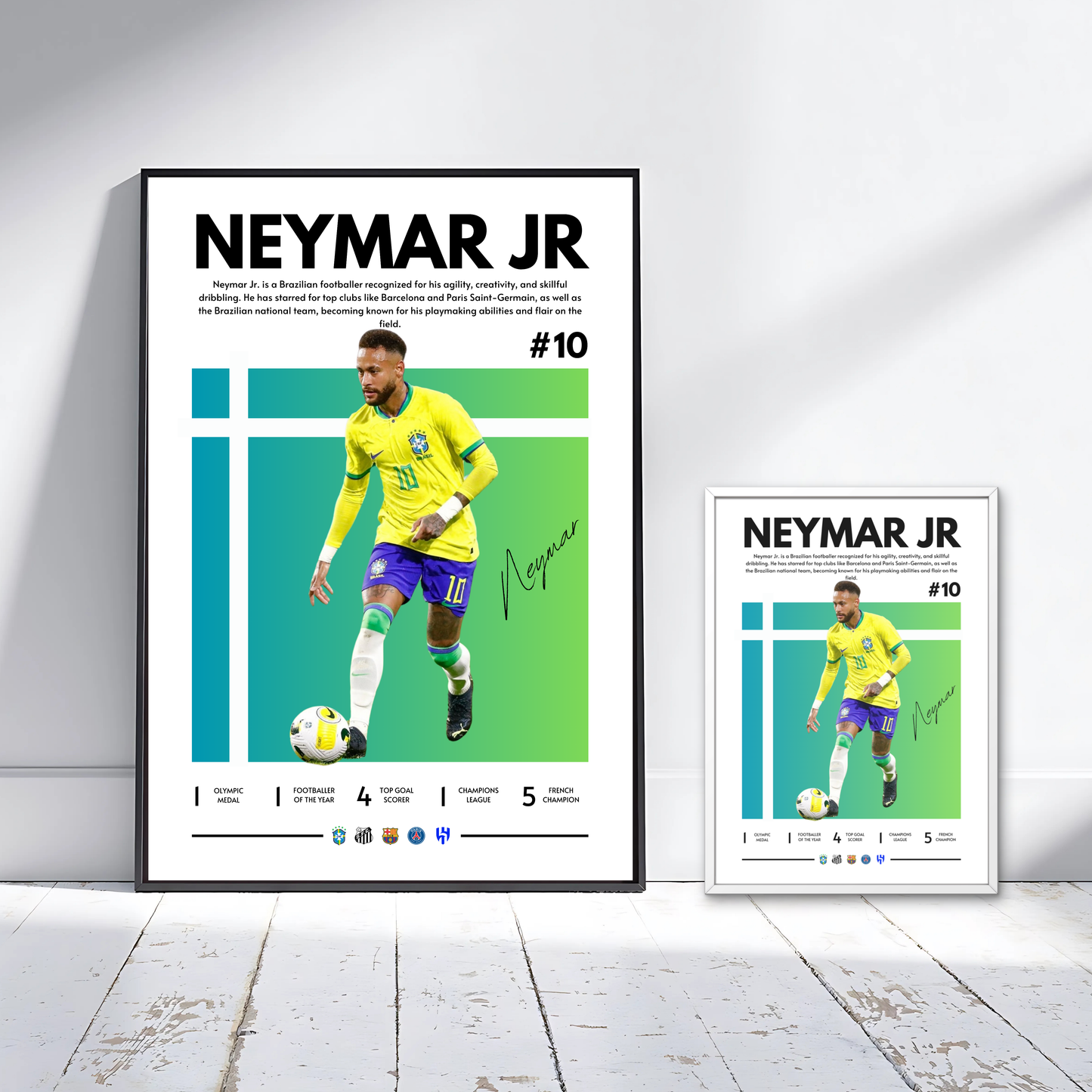 NEYMAR BRAZIL COLOUR