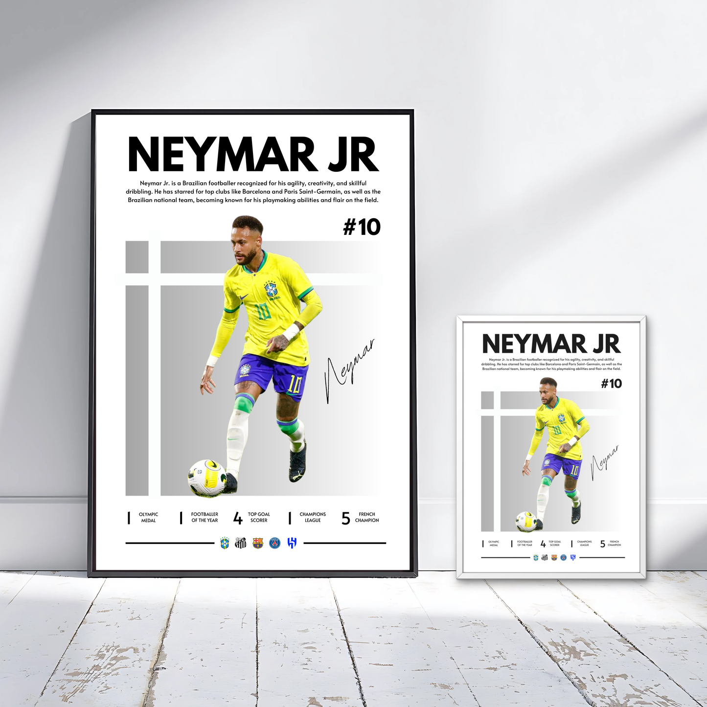 NEYMAR BRAZIL GREY