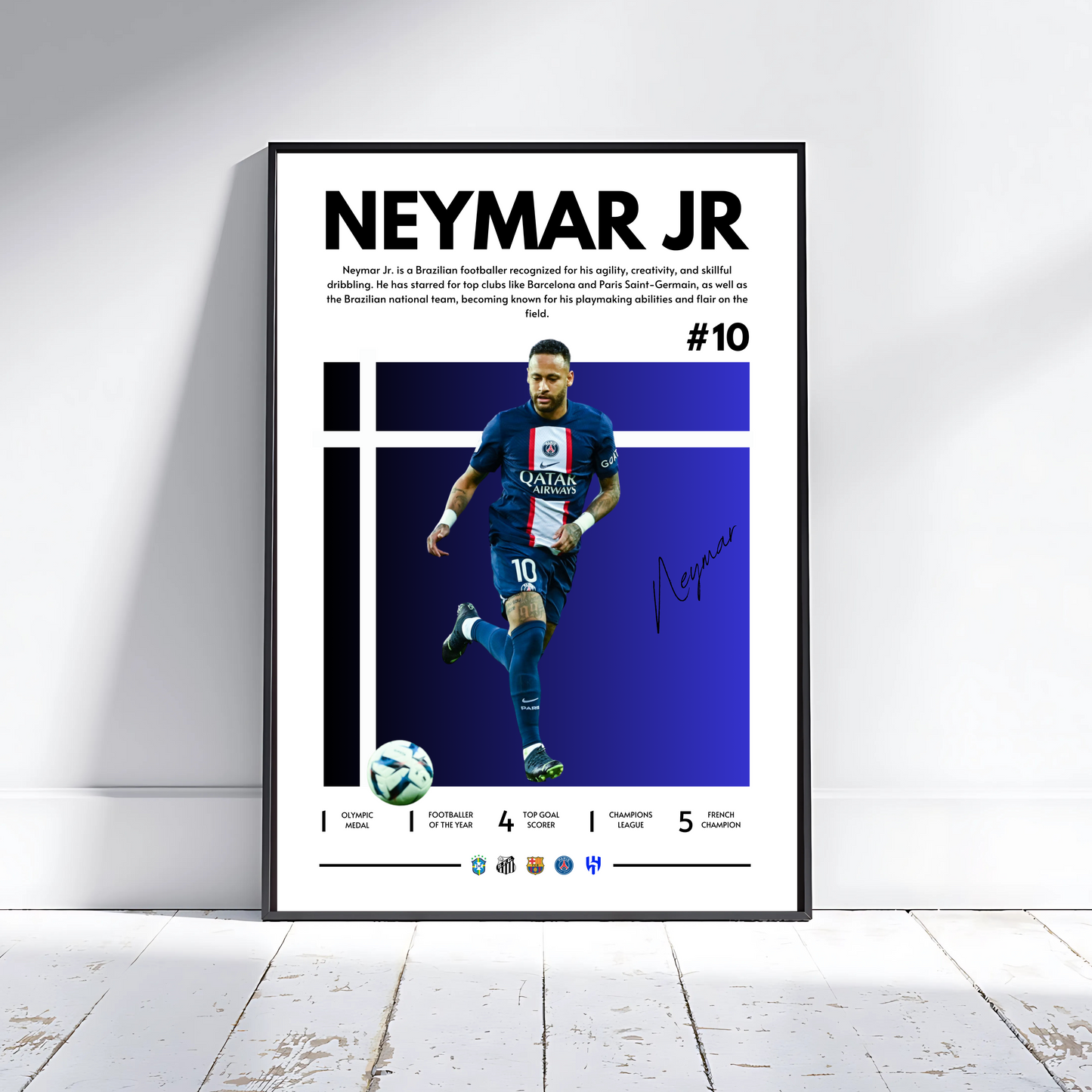 NEYMAR PSG COLOUR
