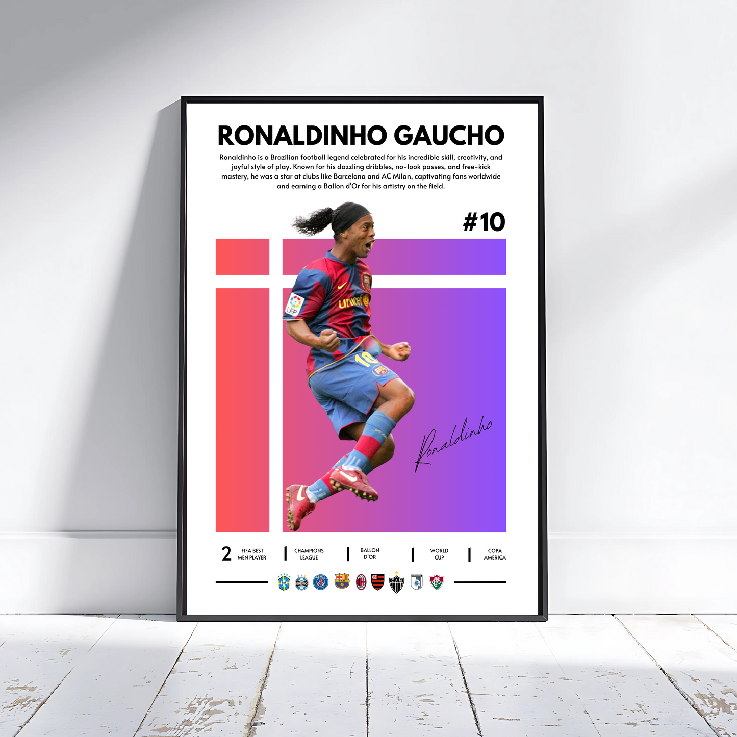 RONALDINHO BARÇA COLOUR