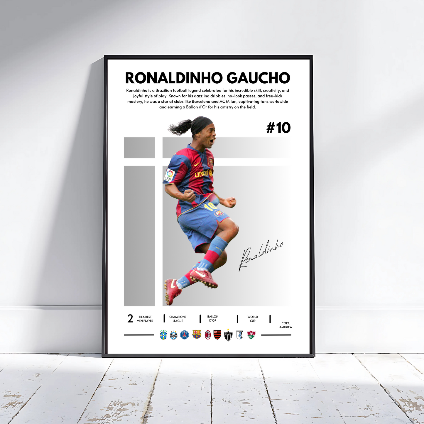 RONALDINHO BARÇA GRAY