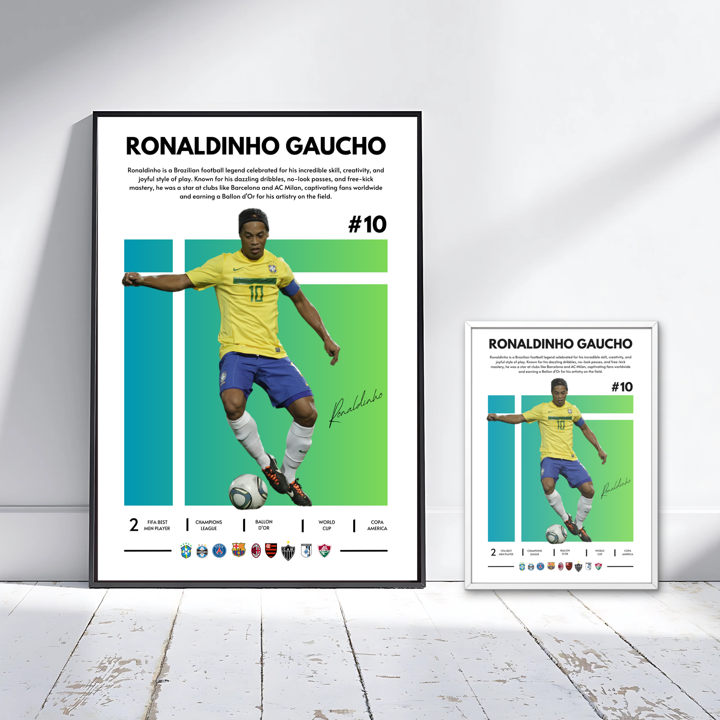 RONALDINHO BRAZIL COLOUR