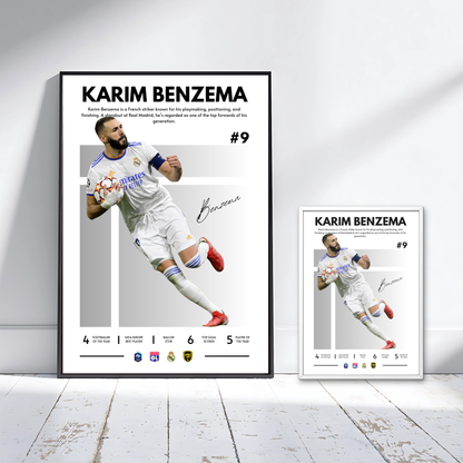 KARIM BENZEMA REAL MADRID GRAY