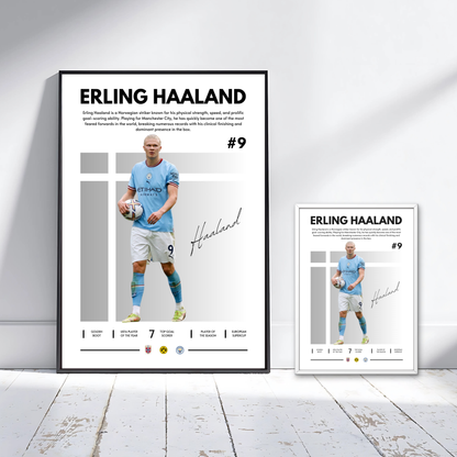 ERLING HAALAND MAN CITY GREY