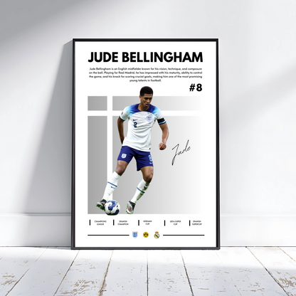 JUDE BELLINGHAM ENGLAND GREY