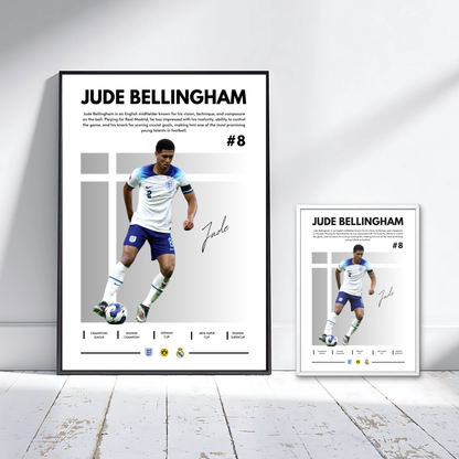 JUDE BELLINGHAM ENGLAND GREY