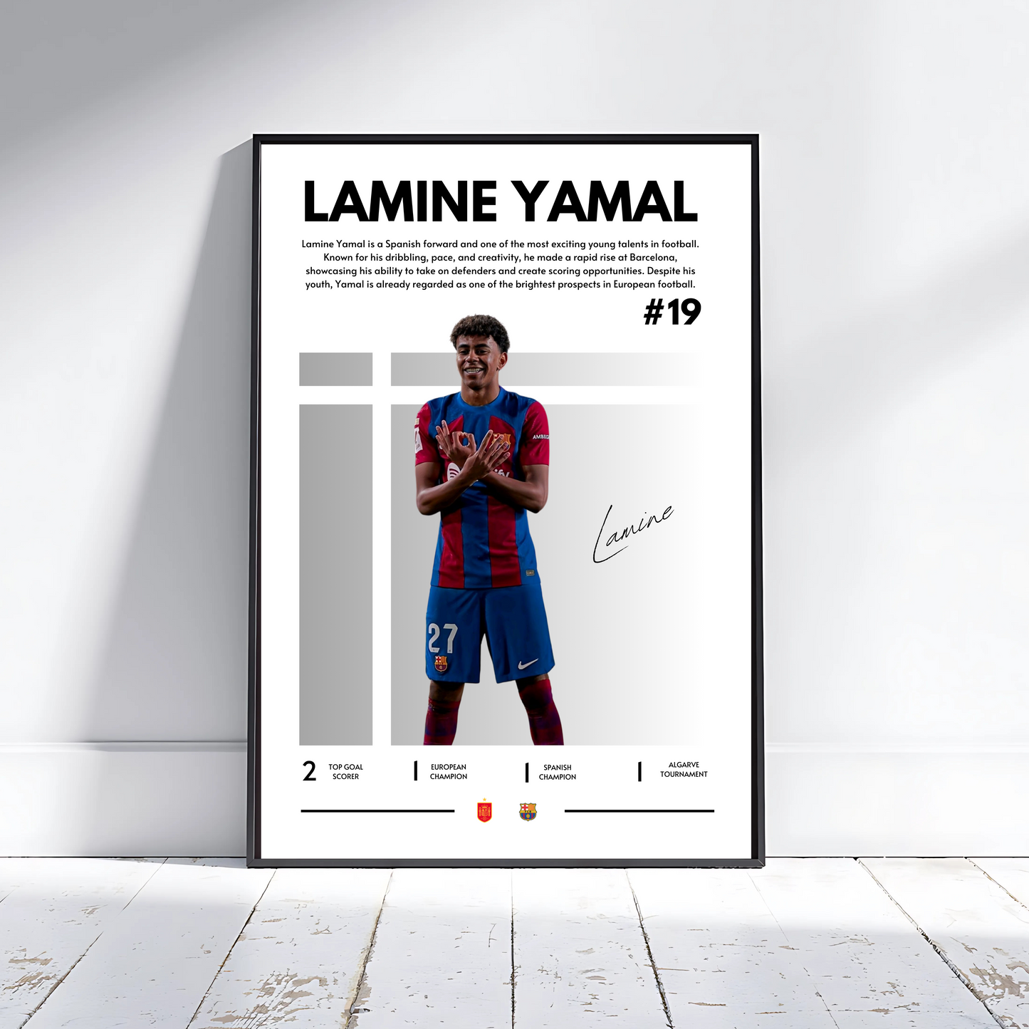 LAMINE YAMAL BARÇA GREY
