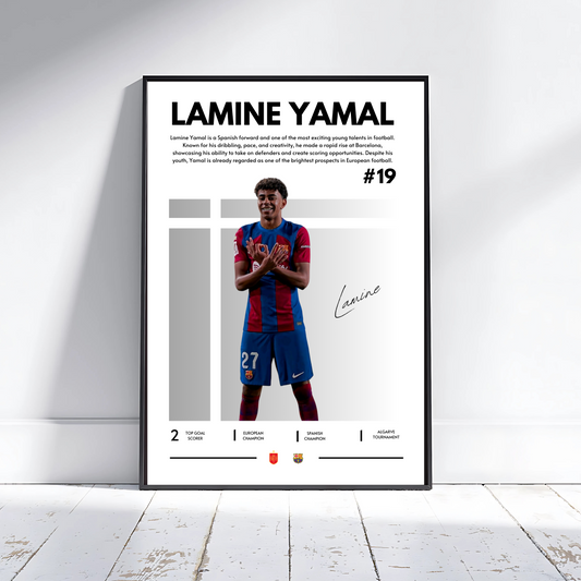 LAMINE YAMAL BARÇA GREY