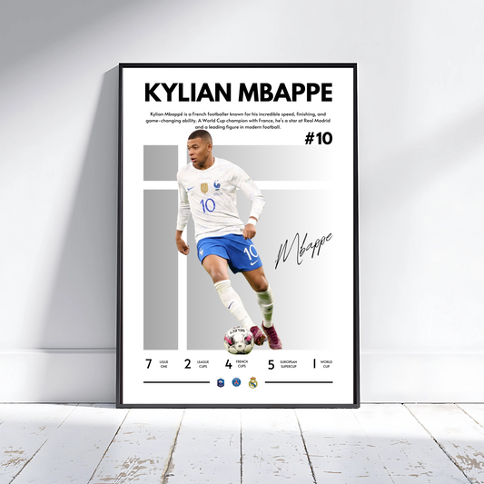 KYLIAN MBAPPE FRANCE GRAY