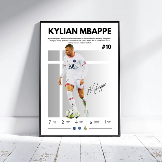 KYLIAN MBAPPE PSG GREY