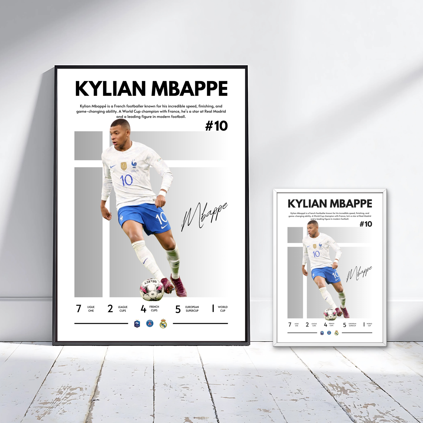 KYLIAN MBAPPE FRANCE GRAY