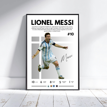 LIONEL MESSI ARGENTINA GRAY