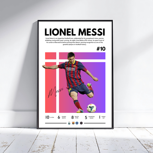 LIONEL MESSI BARÇA COLOR