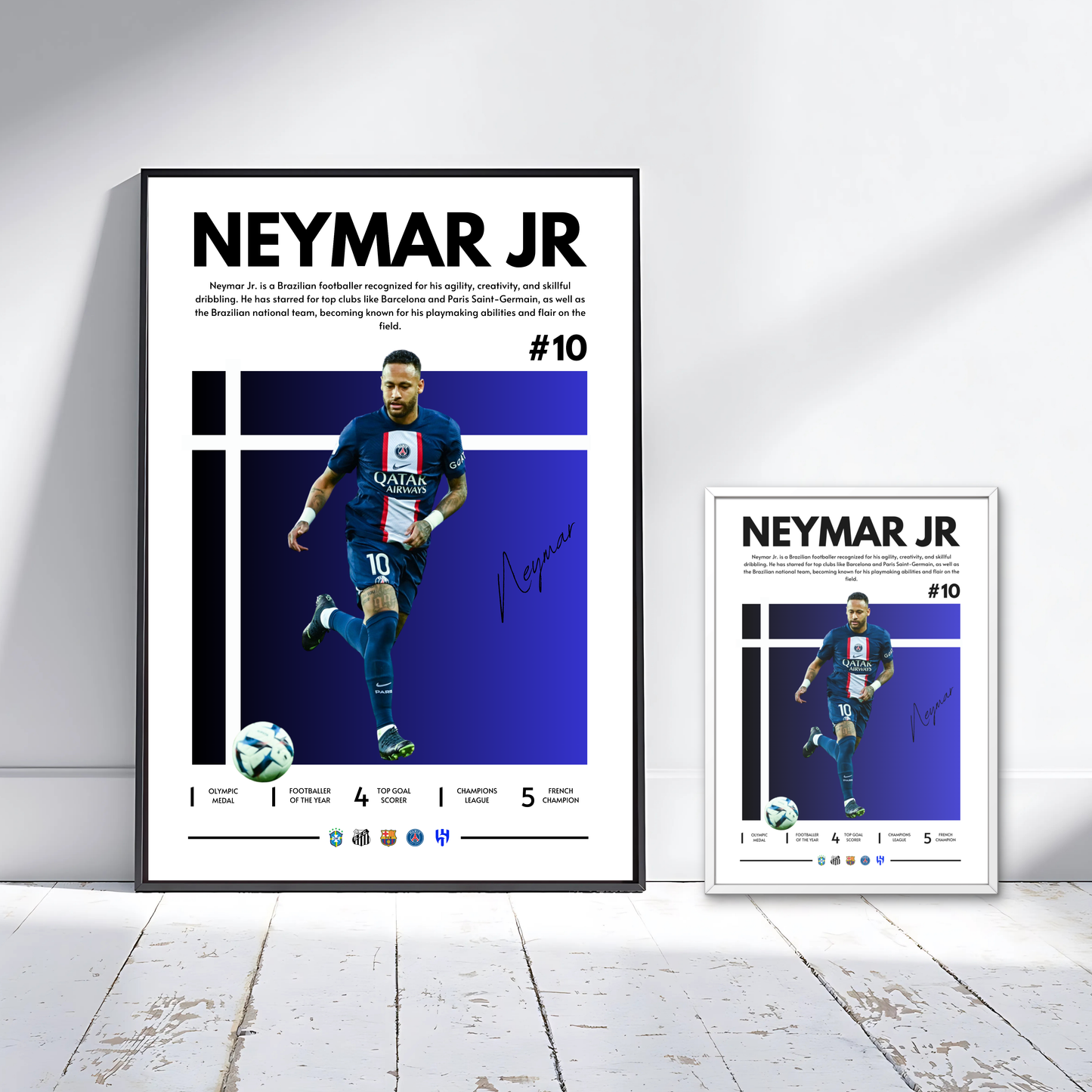 NEYMAR PSG COLOUR